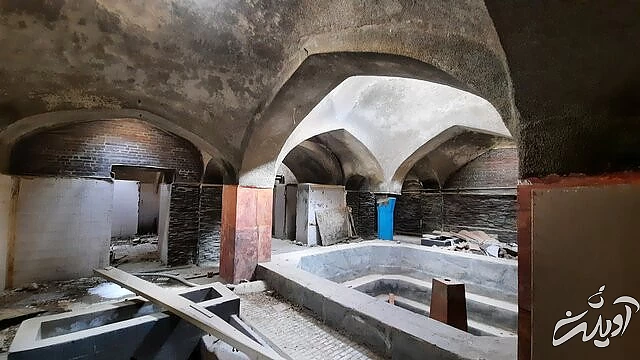 «خرابکاری» یک سریال تلویزیونی در حمام تاریخی